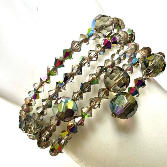 Crystal wrap around bracelet - Picture 4 of 8